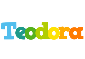 Teodora rainbows logo