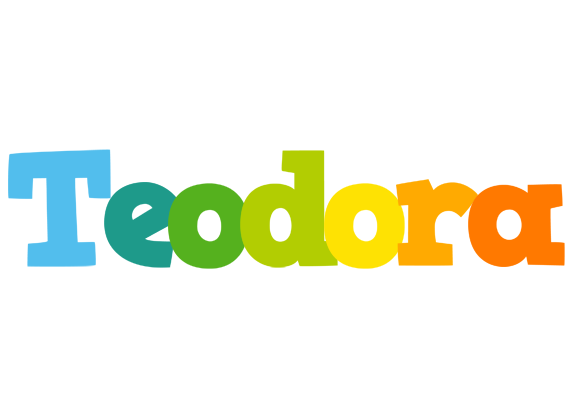 Teodora rainbows logo