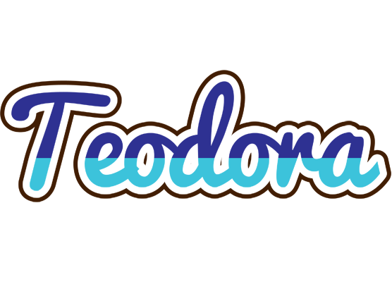 Teodora raining logo