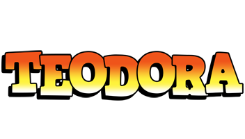 Teodora sunset logo