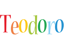 Teodoro birthday logo