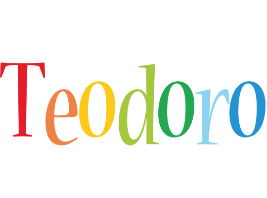 Teodoro birthday logo