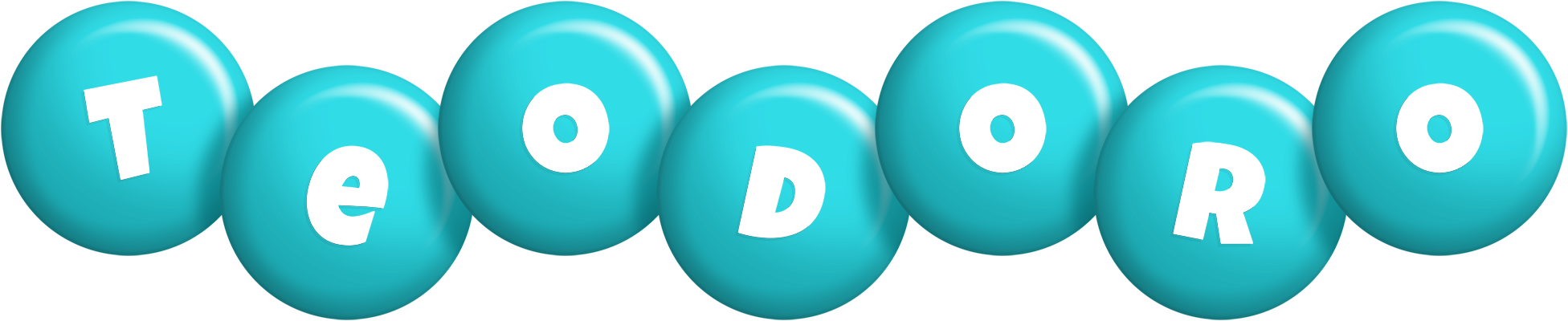 Teodoro candy-azur logo