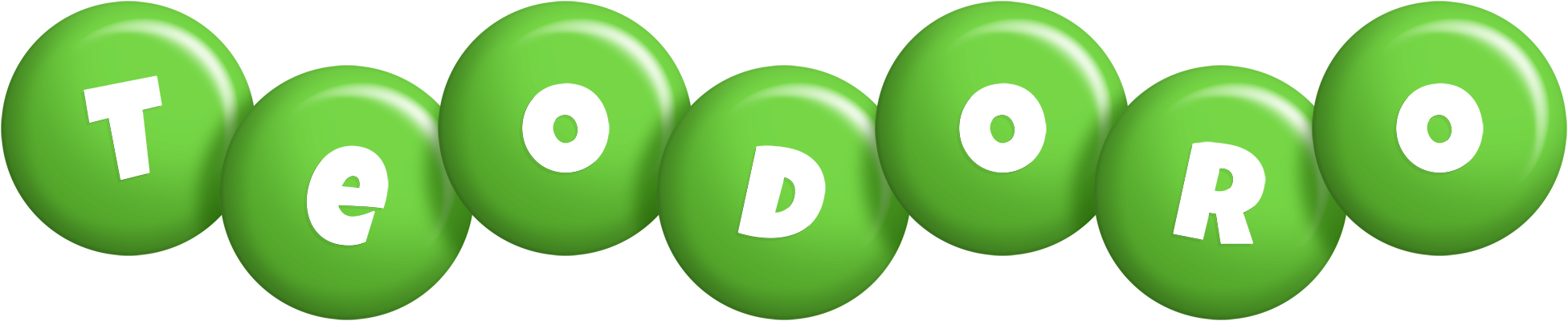 Teodoro candy-green logo
