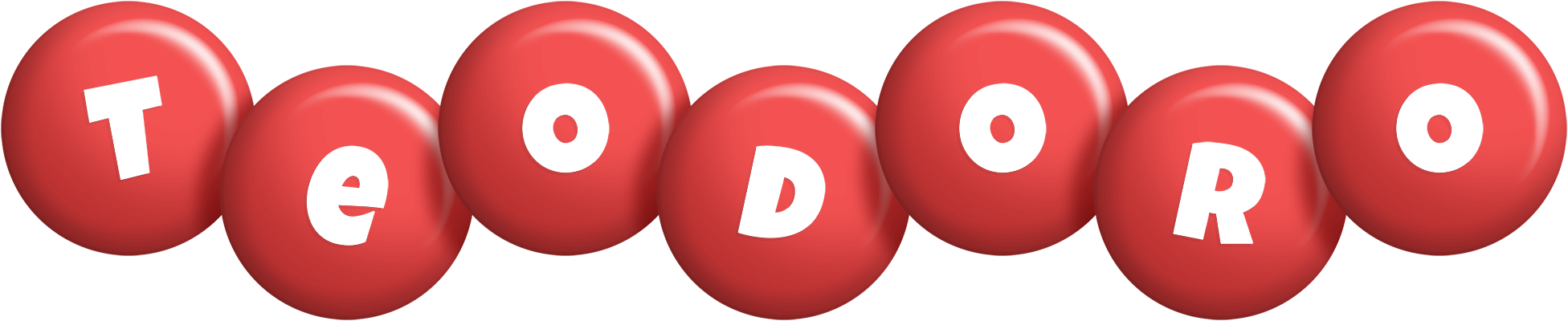 Teodoro candy-red logo