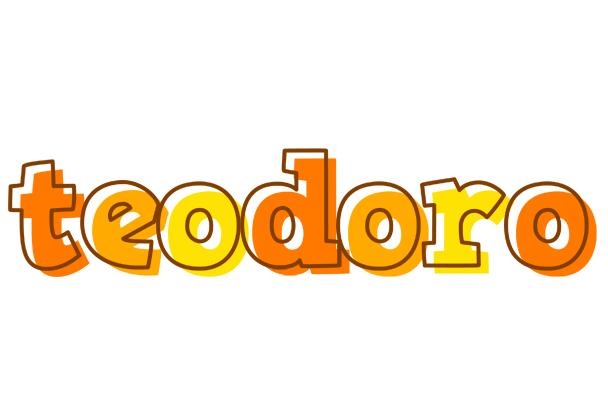 Teodoro desert logo