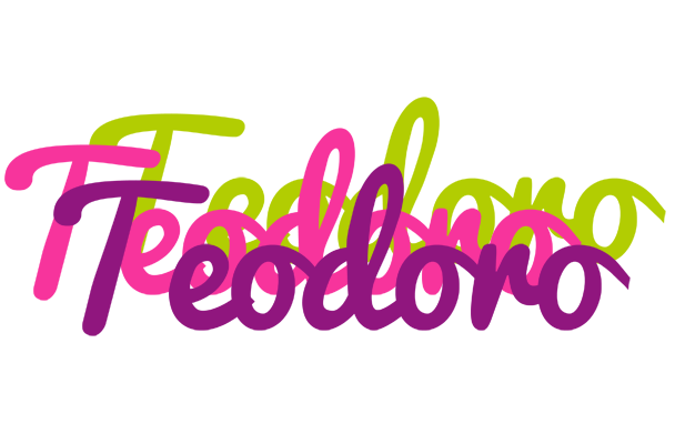 Teodoro flowers logo