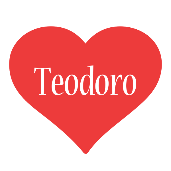 Teodoro love logo