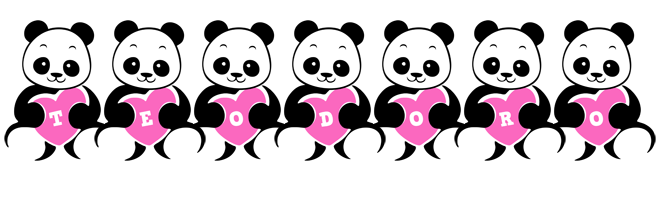 Teodoro love-panda logo