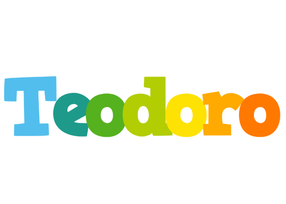 Teodoro rainbows logo