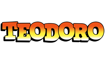 Teodoro sunset logo