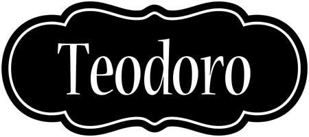 Teodoro welcome logo