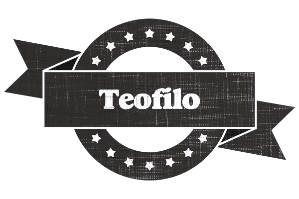 Teofilo grunge logo