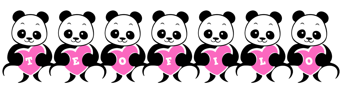 Teofilo love-panda logo
