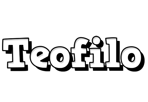 Teofilo snowing logo