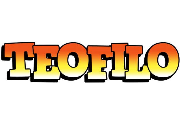 Teofilo sunset logo