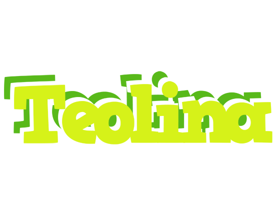 Teolina citrus logo