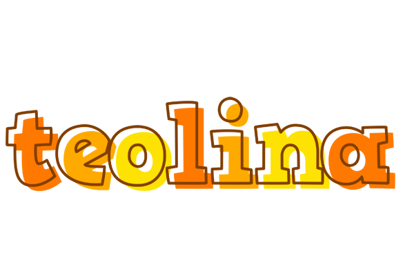 Teolina desert logo