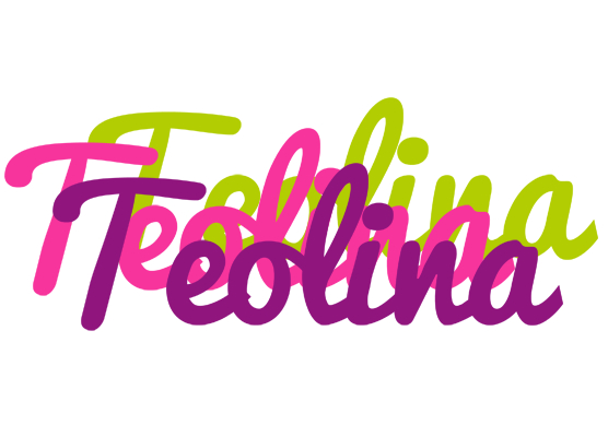 Teolina flowers logo