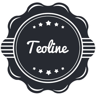 Teoline badge logo
