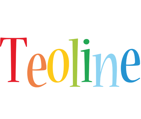 Teoline birthday logo