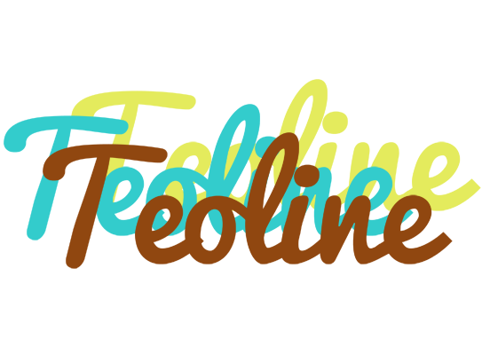 Teoline cupcake logo