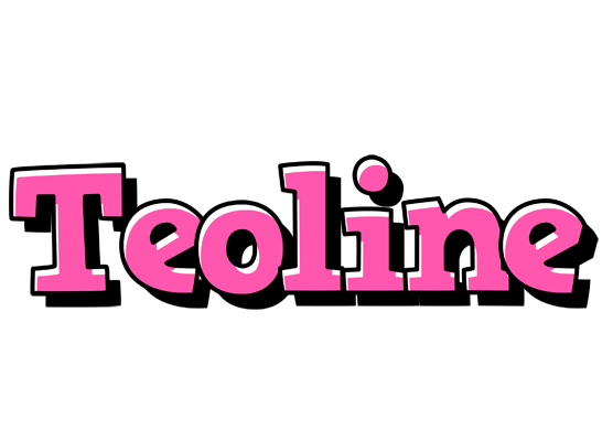 Teoline girlish logo