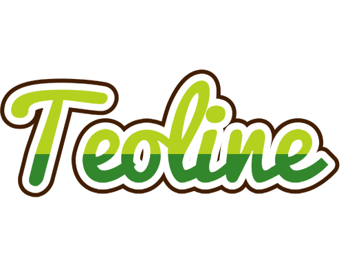 Teoline golfing logo