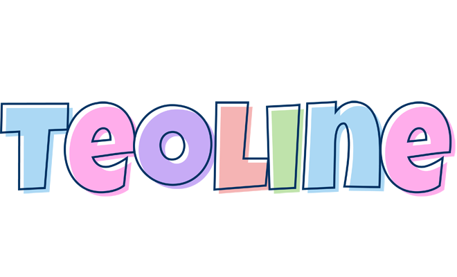 Teoline pastel logo