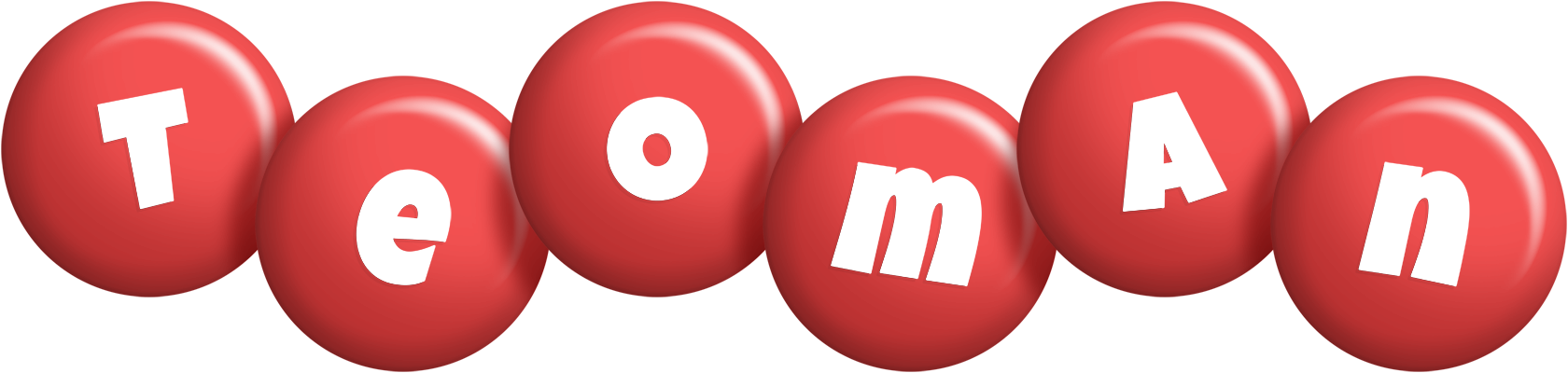 Teoman candy-red logo