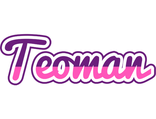 Teoman cheerful logo