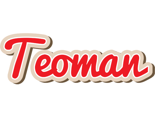 Teoman chocolate logo