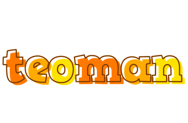 Teoman desert logo