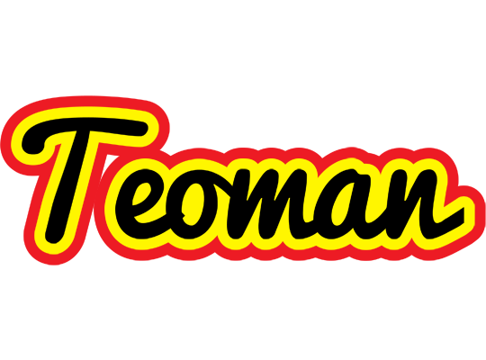Teoman flaming logo