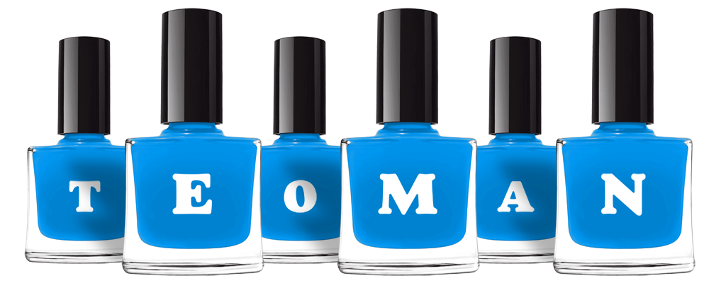 Teoman glossy logo