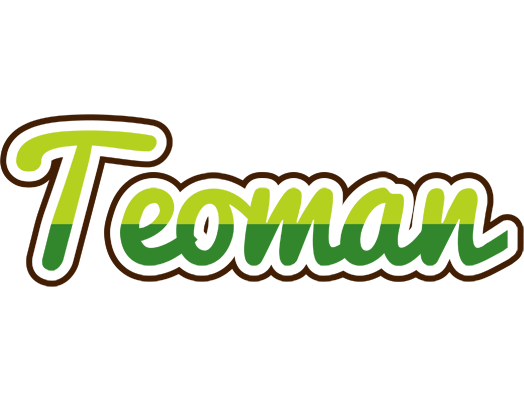 Teoman golfing logo