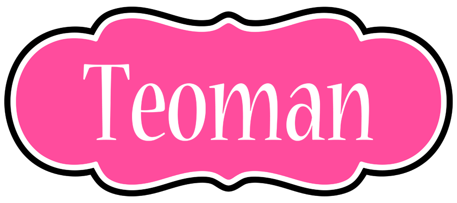 Teoman invitation logo