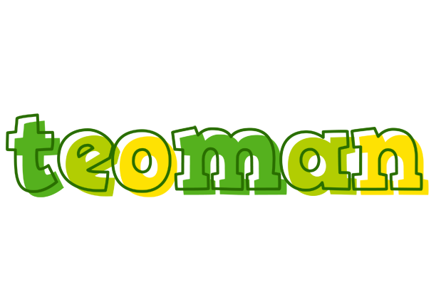 Teoman juice logo