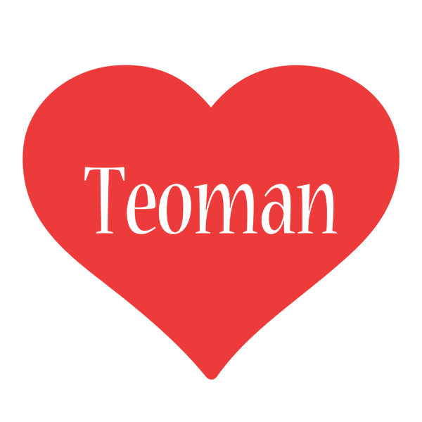 Teoman love logo