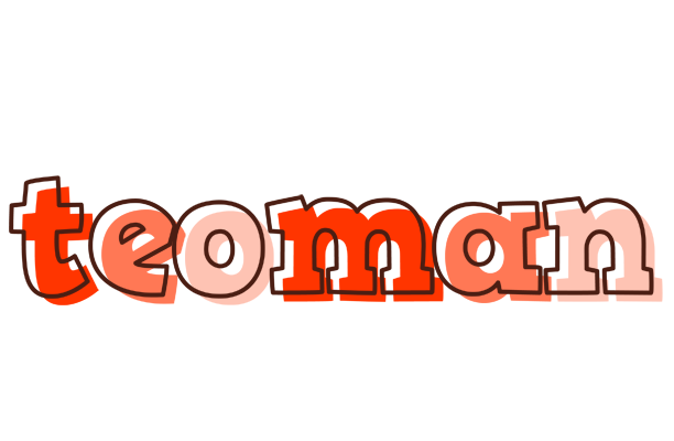 Teoman paint logo