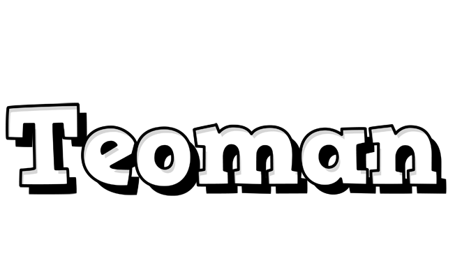 Teoman snowing logo