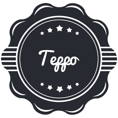 Teppo badge logo