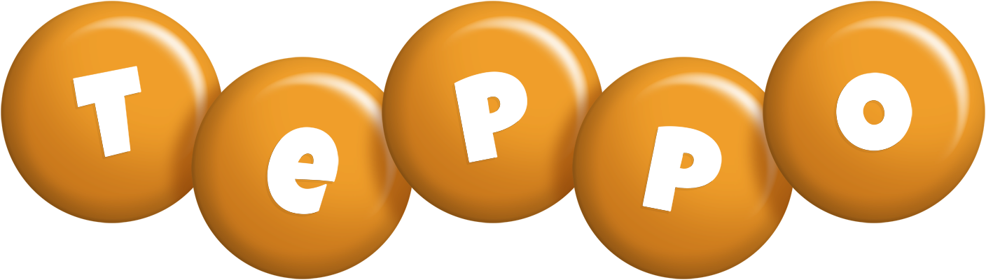 Teppo candy-orange logo
