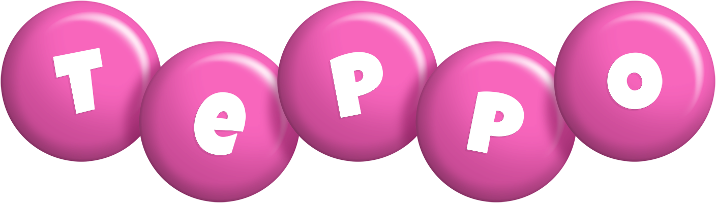 Teppo candy-pink logo