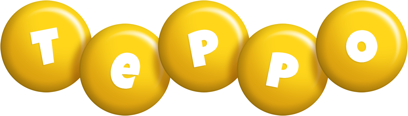 Teppo candy-yellow logo