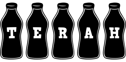 Terah bottle logo