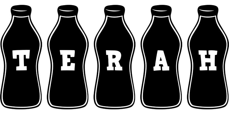 Terah bottle logo