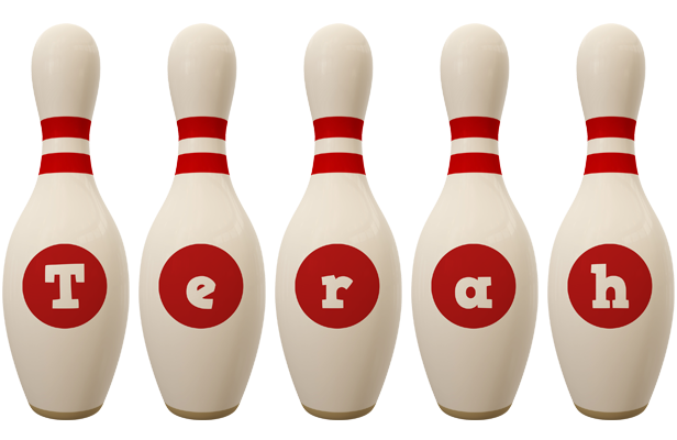 Terah bowling-pin logo