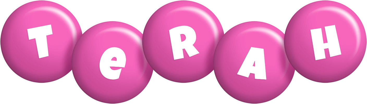Terah candy-pink logo