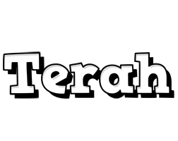 Terah snowing logo